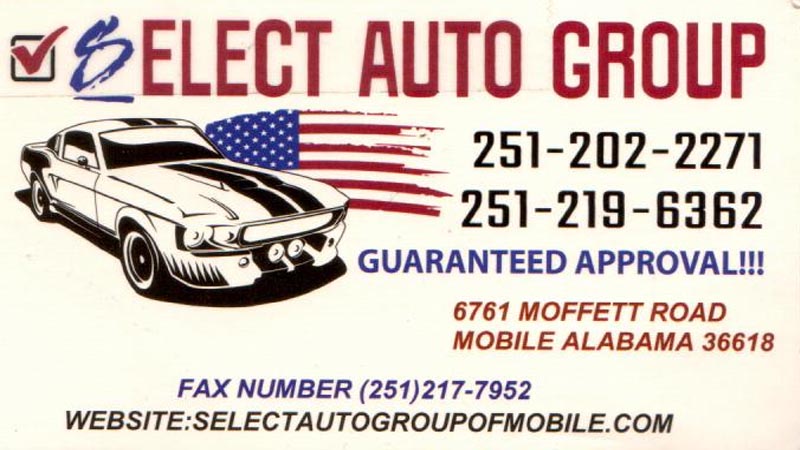 Mobile Alabama Select Auto Group